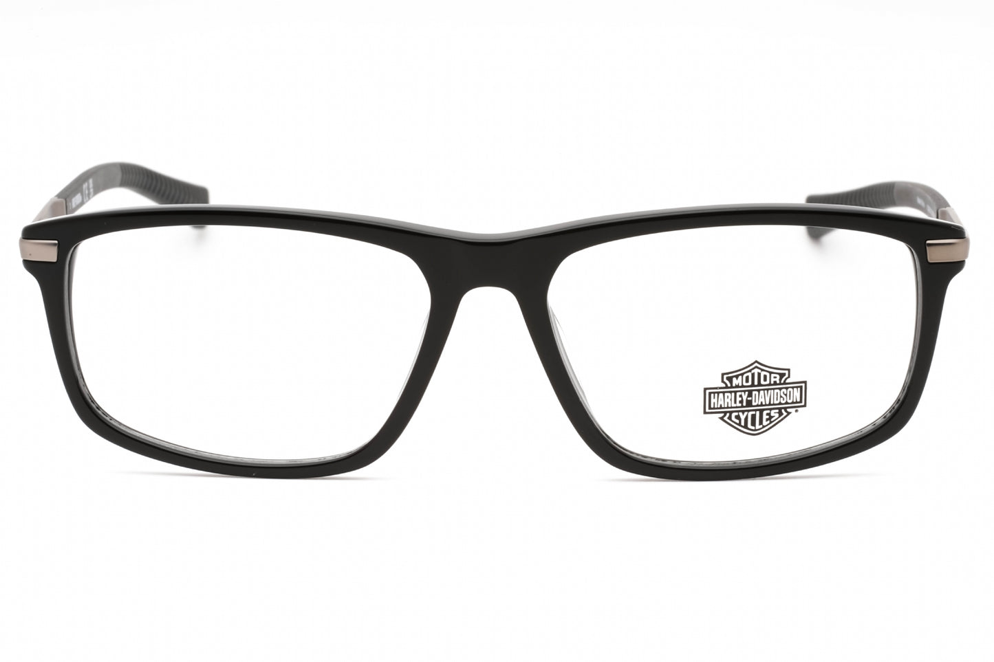Harley Davidson 0980 01 Eyeglasses Shiny Black Size : 54