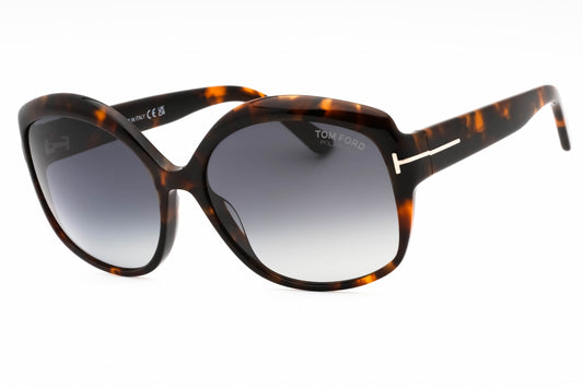 Tom Ford 0919 55d Sunglasses Shiny Havana Size : 60
