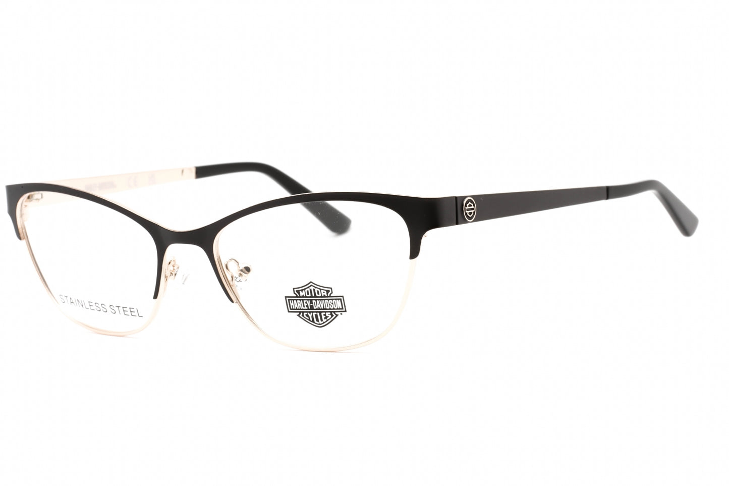 Harley Davidson 0572 02 Eyeglasses Matte Black Size : 54