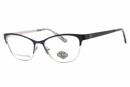 Harley Davidson 0572 91 Eyeglasses Matte Blue Size : 51