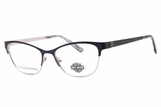 Harley Davidson 0572 91 Eyeglasses Matte Blue Size : 51