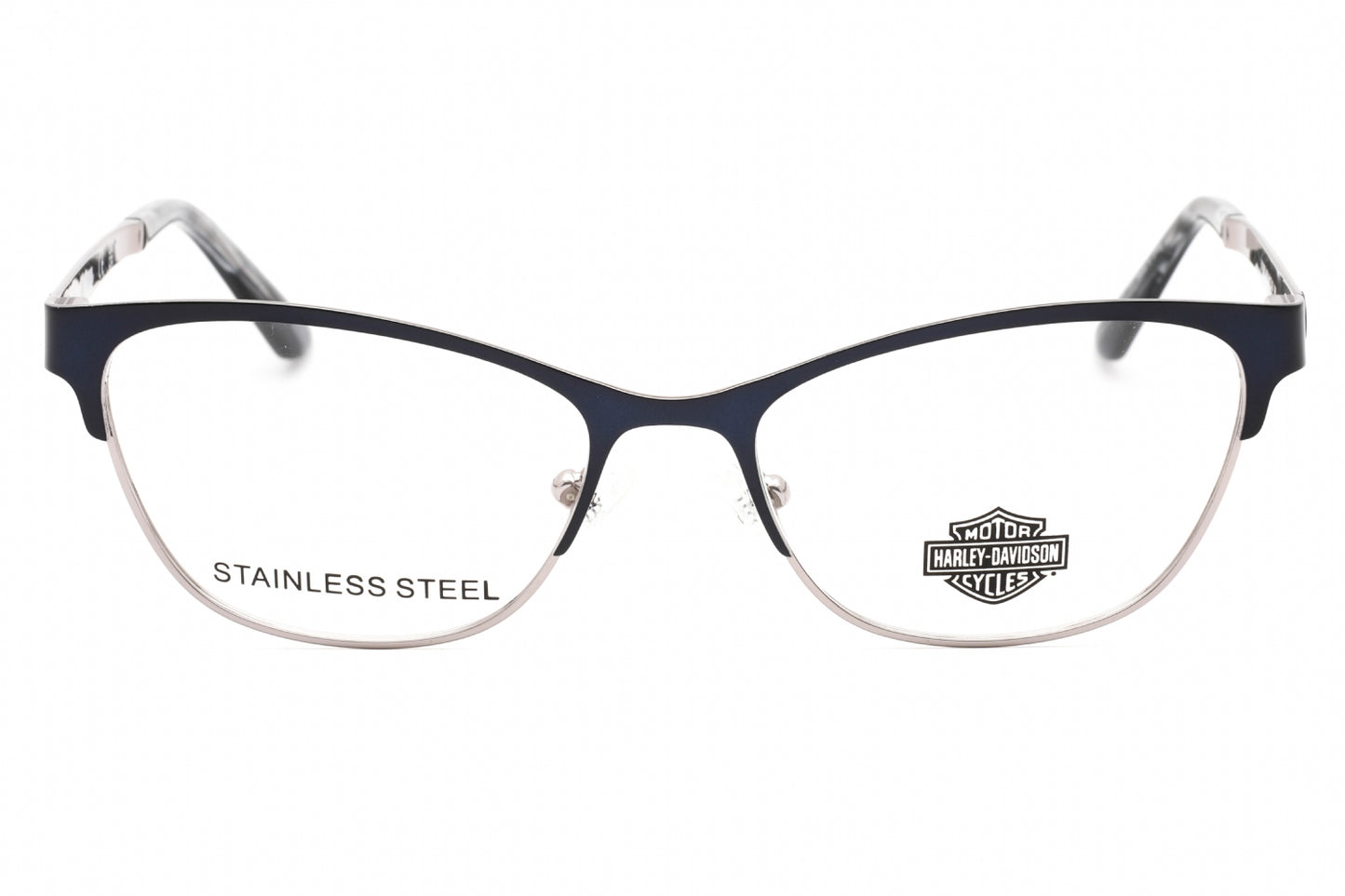 Harley Davidson 0572 91 Eyeglasses Matte Blue Size : 51