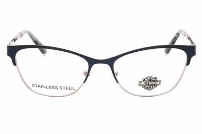 Harley Davidson 0572 91 Eyeglasses Matte Blue Size : 51