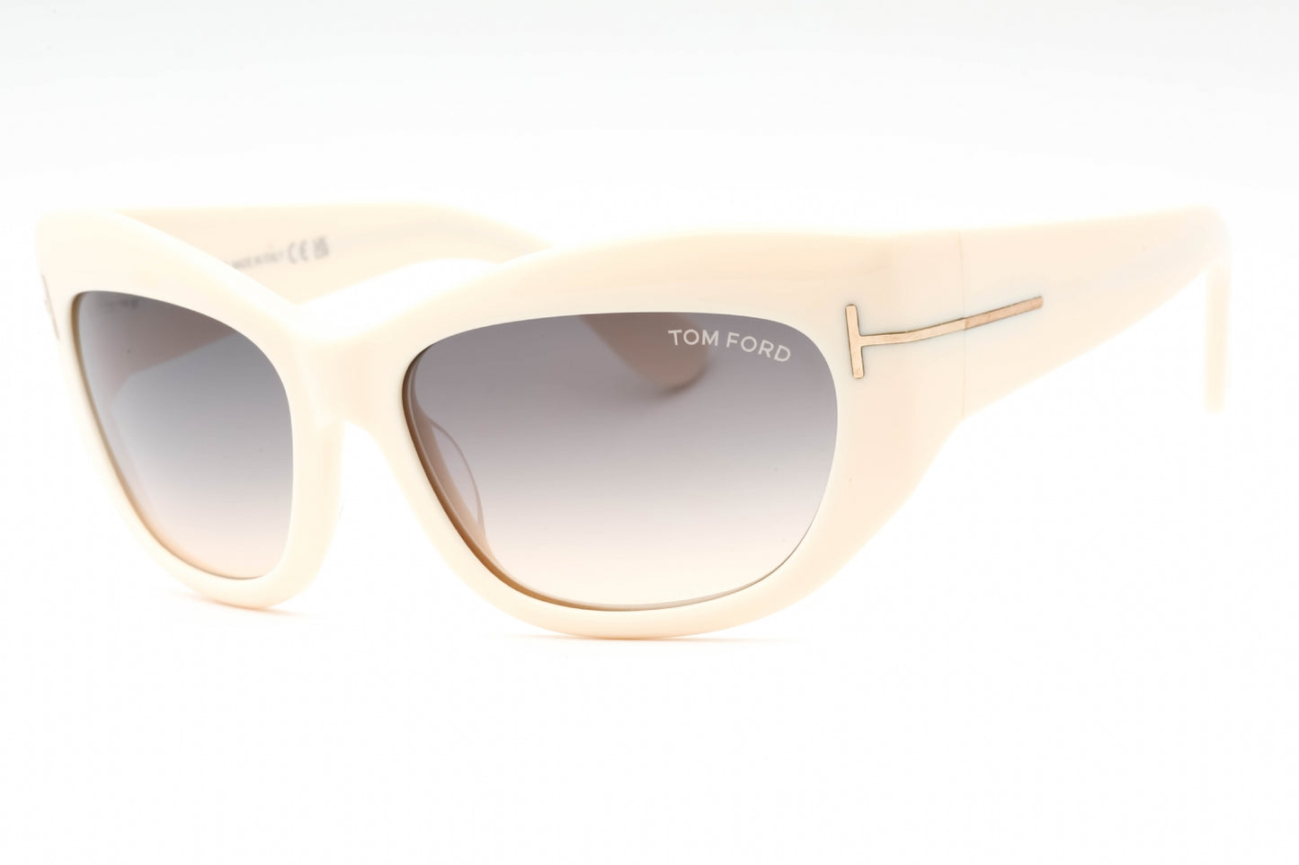 Tom Ford 1065 25b Sunglasses Ivory Size : 55