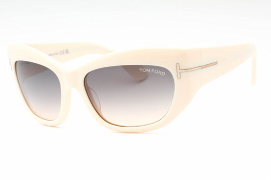Tom Ford 1065 25b Sunglasses Ivory Size : 55