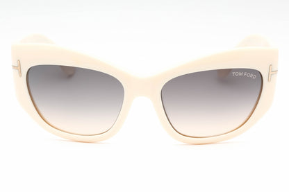 Tom Ford 1065 25b Sunglasses Ivory Size : 55