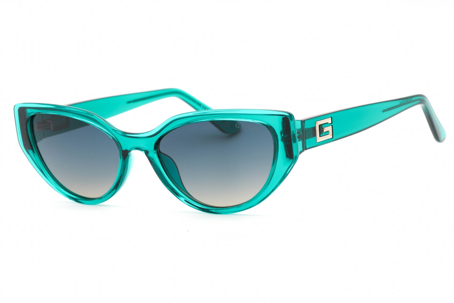 Guess 7910 96p Sunglasses Shiny Dark Green Size : 52