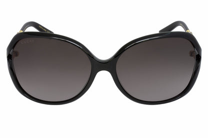 Gucci 0076s 02 Sunglasses Black-Gold Size : 60