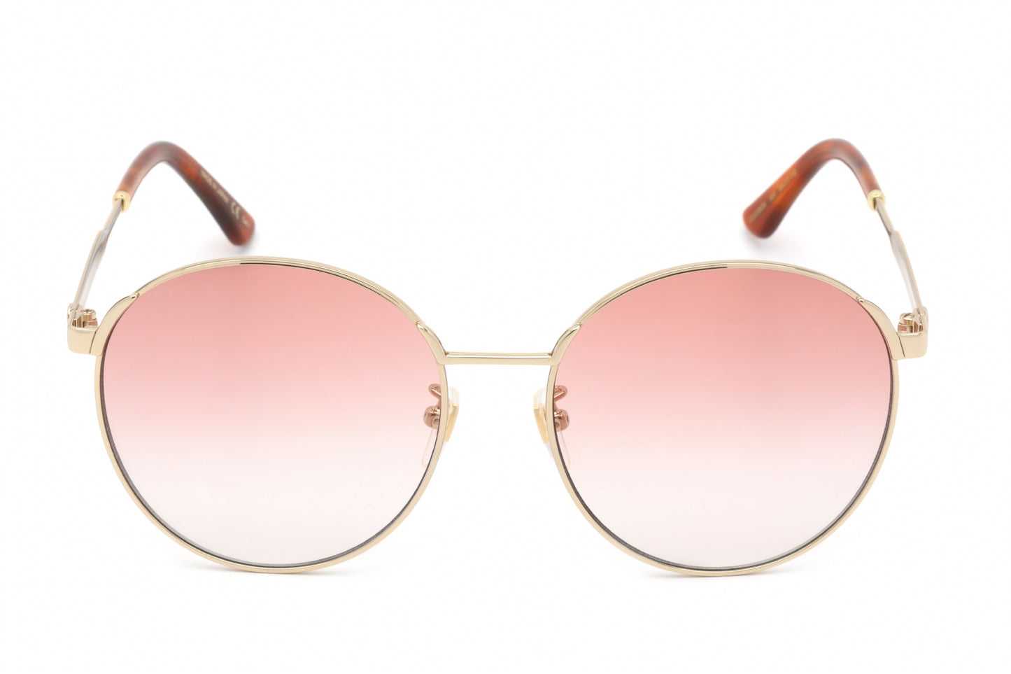 Gucci 0206sk 04 Sunglasses Shiny Endura Gold Size : 58
