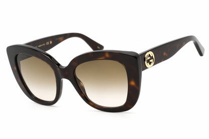 Gucci 0327s 02 Sunglasses Havana Size : 52