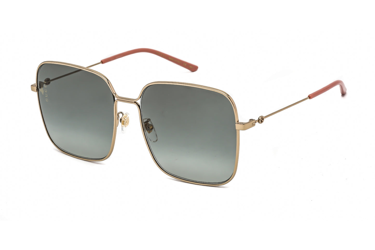 Gucci 0443s 01 Sunglasses Gold Size : 60