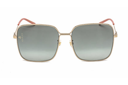 Gucci 0443s 01 Sunglasses Gold Size : 60