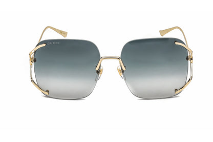 Gucci 0646s 01 Sunglasses Gold Size : 60