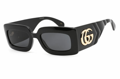 Gucci 0811s 01 Sunglasses Black Size : 53