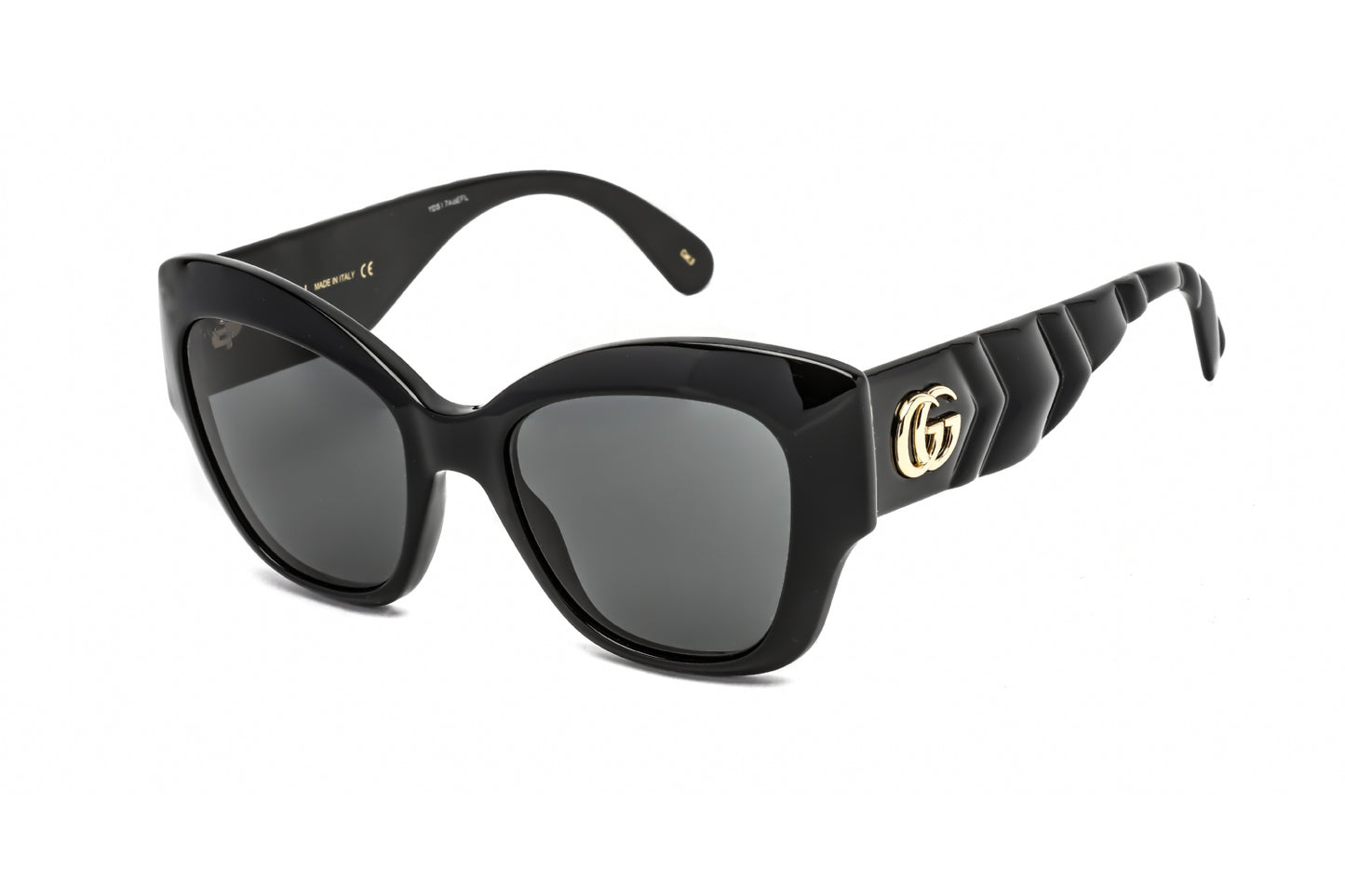 Gucci 0808s 01 Sunglasses Black Size : 53