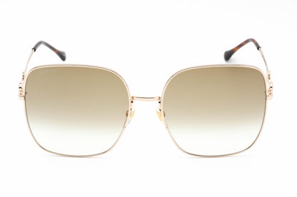 Gucci 0879s 02 Sunglasses Gold Size : 61