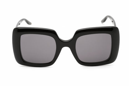 Gucci 0896s 01 Sunglasses Shiny Black Size : 52