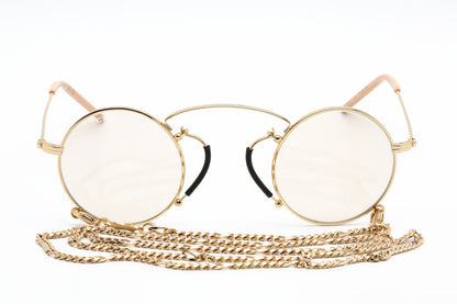 Gucci 0991s 01 Sunglasses Gold Size : 44
