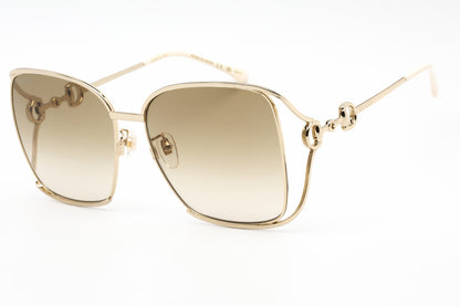 Gucci 1020s 04 Sunglasses Gold Size : 61