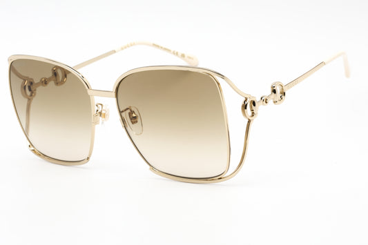 Gucci 1020s 04 Sunglasses Gold Size : 61