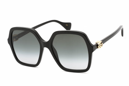 Gucci 1072s 01 Sunglasses Shiny Black Size : 56