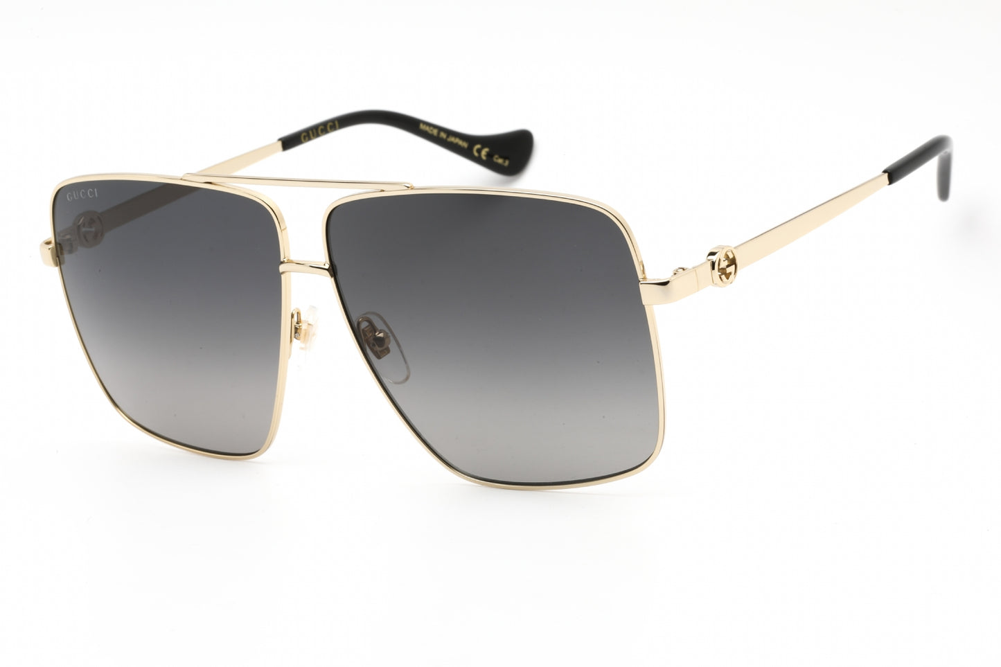 Gucci 1087s 01 Sunglasses Gold Size : 63