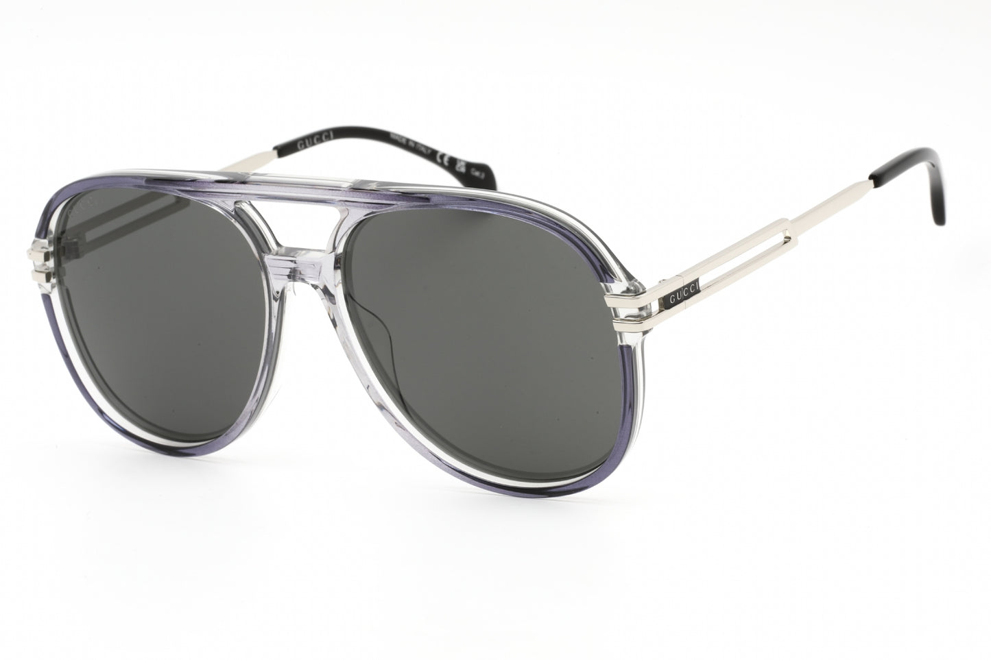 Gucci 1104s 01 Sunglasses Grey Size : 61