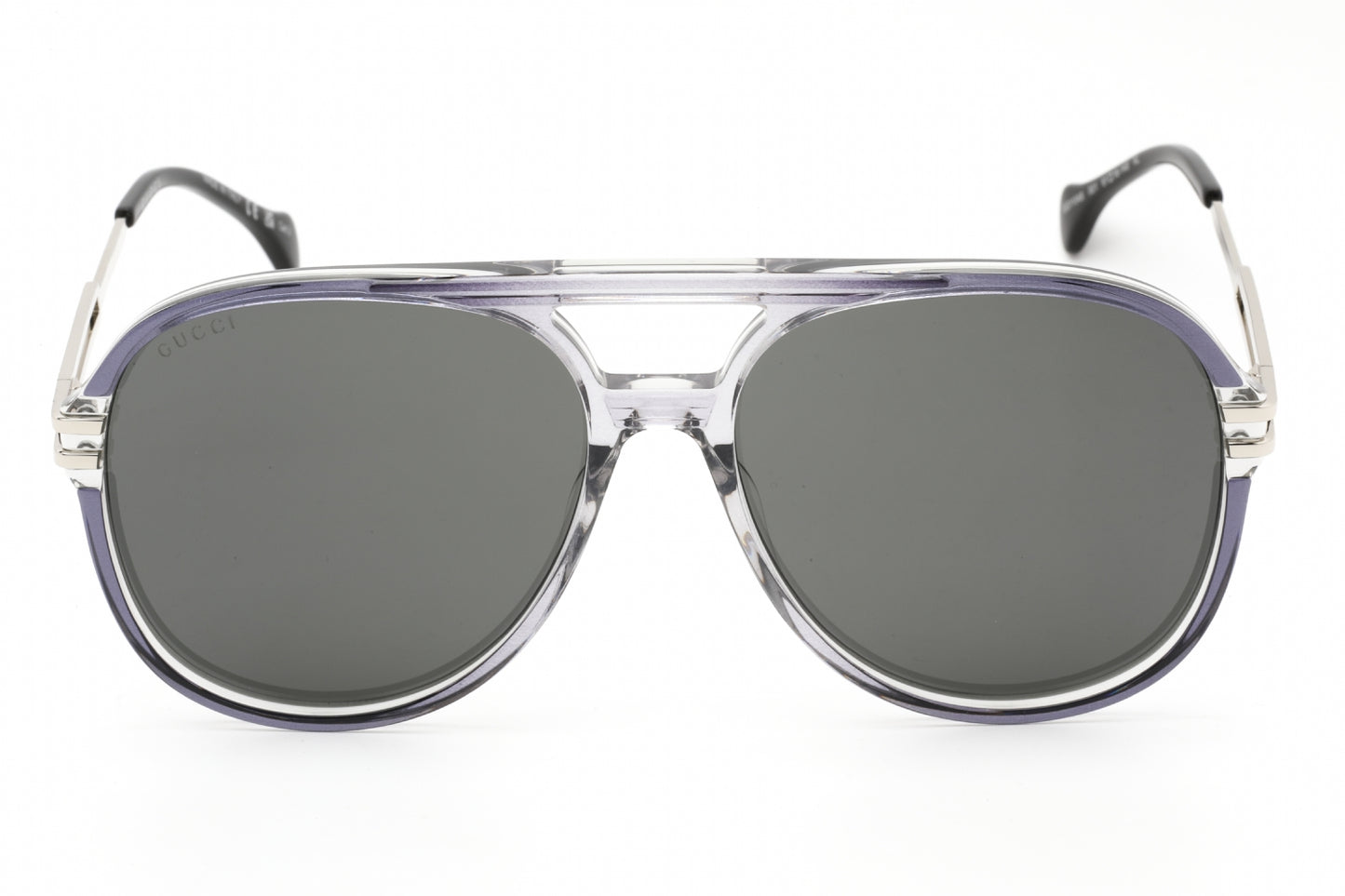 Gucci 1104s 01 Sunglasses Grey Size : 61