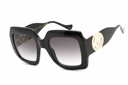 Gucci 1022s 06 Sunglasses Shiny Black Size : 54
