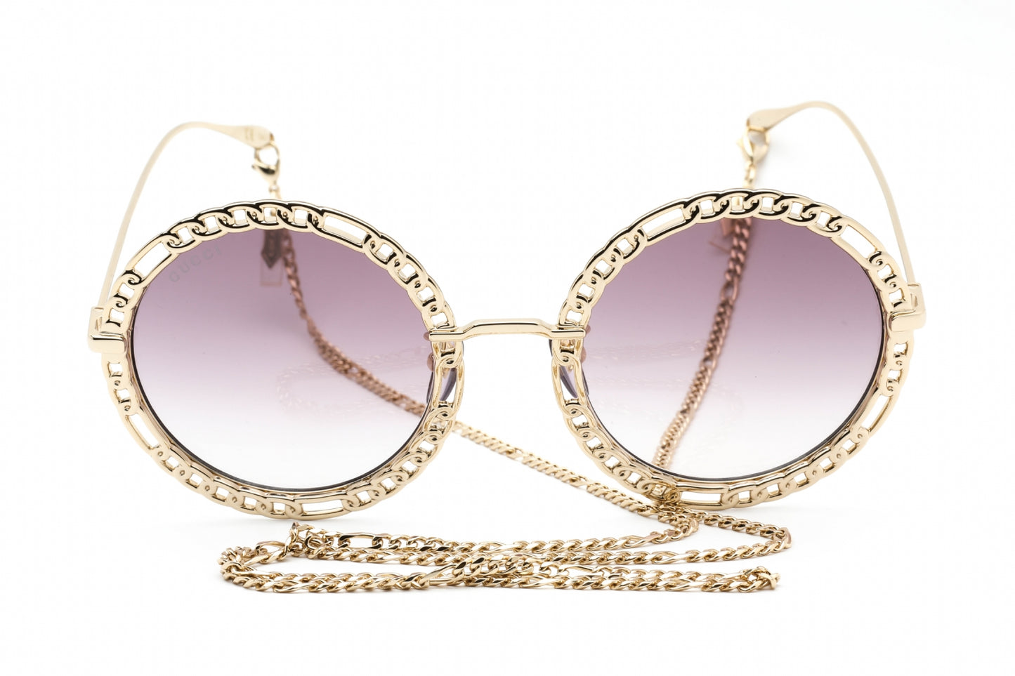 Gucci 1113s 02 Sunglasses Gold Size : 53