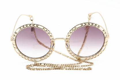 Gucci 1113s 02 Sunglasses Gold Size : 53