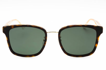 Gucci 0563skn 02 Sunglasses Shiny Havana Gold Size : 55