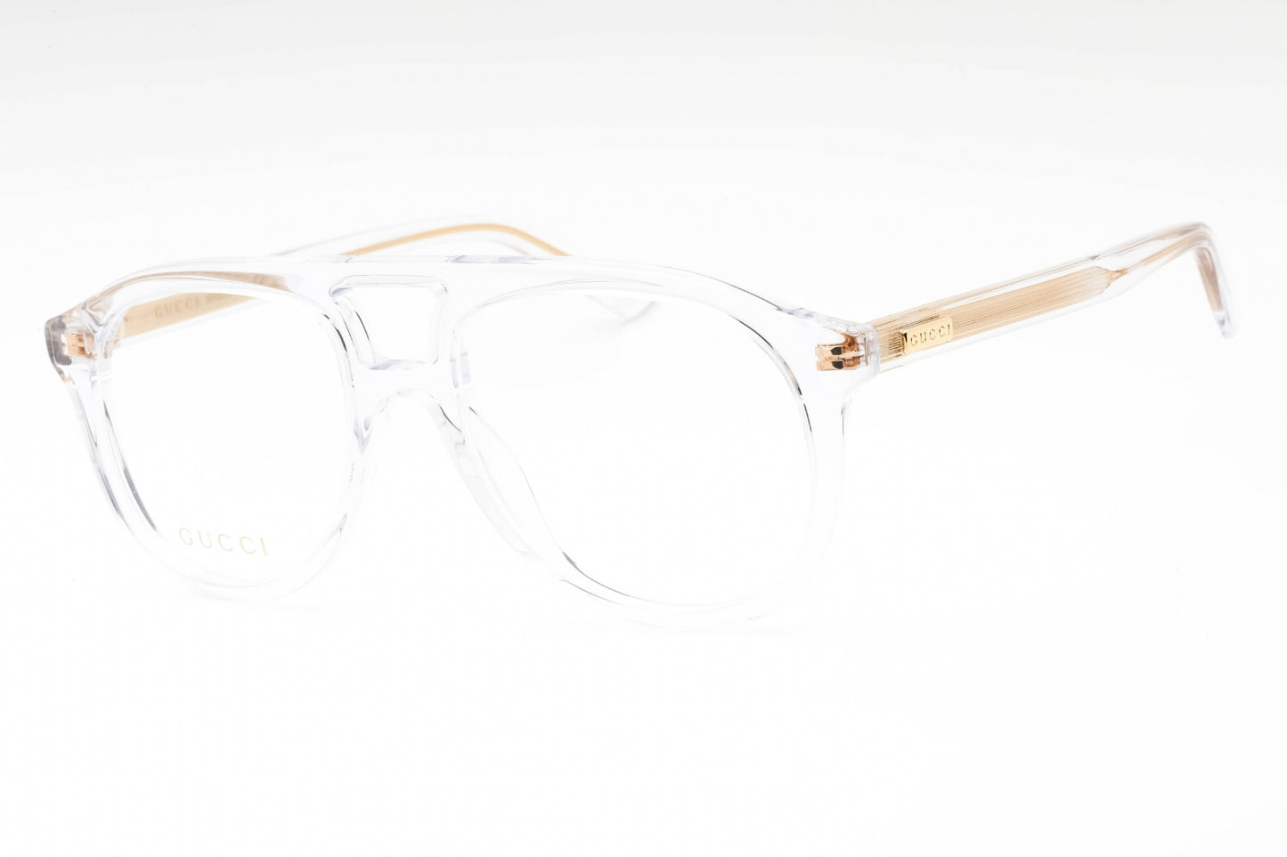 Gucci 1320o 03 Sunglasses Crystal-Crystal-Transparent Size : 54
