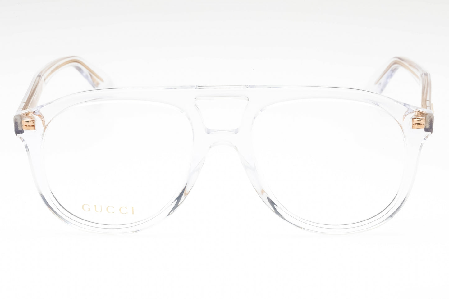 Gucci 1320o 03 Sunglasses Crystal-Crystal-Transparent Size : 54