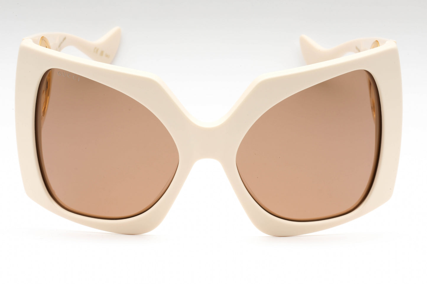 Gucci 1255s 02 Sunglasses Ivory-White- Size : 64