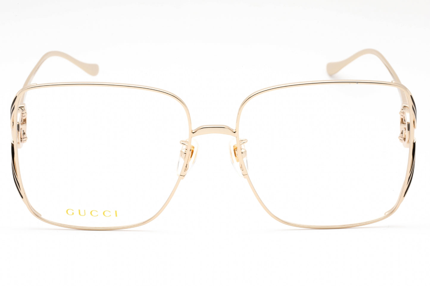 Gucci 1321o 01 Sunglasses Gold-Gold Size : 60