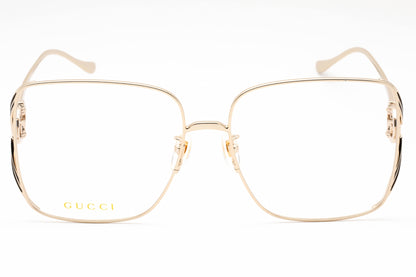 Gucci 1321o 01 Sunglasses Gold-Gold Size : 60