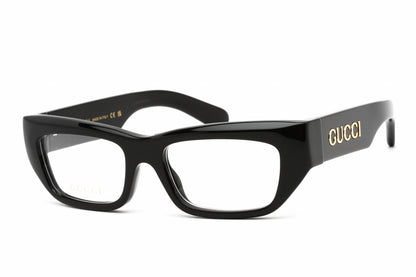 Gucci 1297o 01 Sunglasses Black-Black-Transparent Size : 53