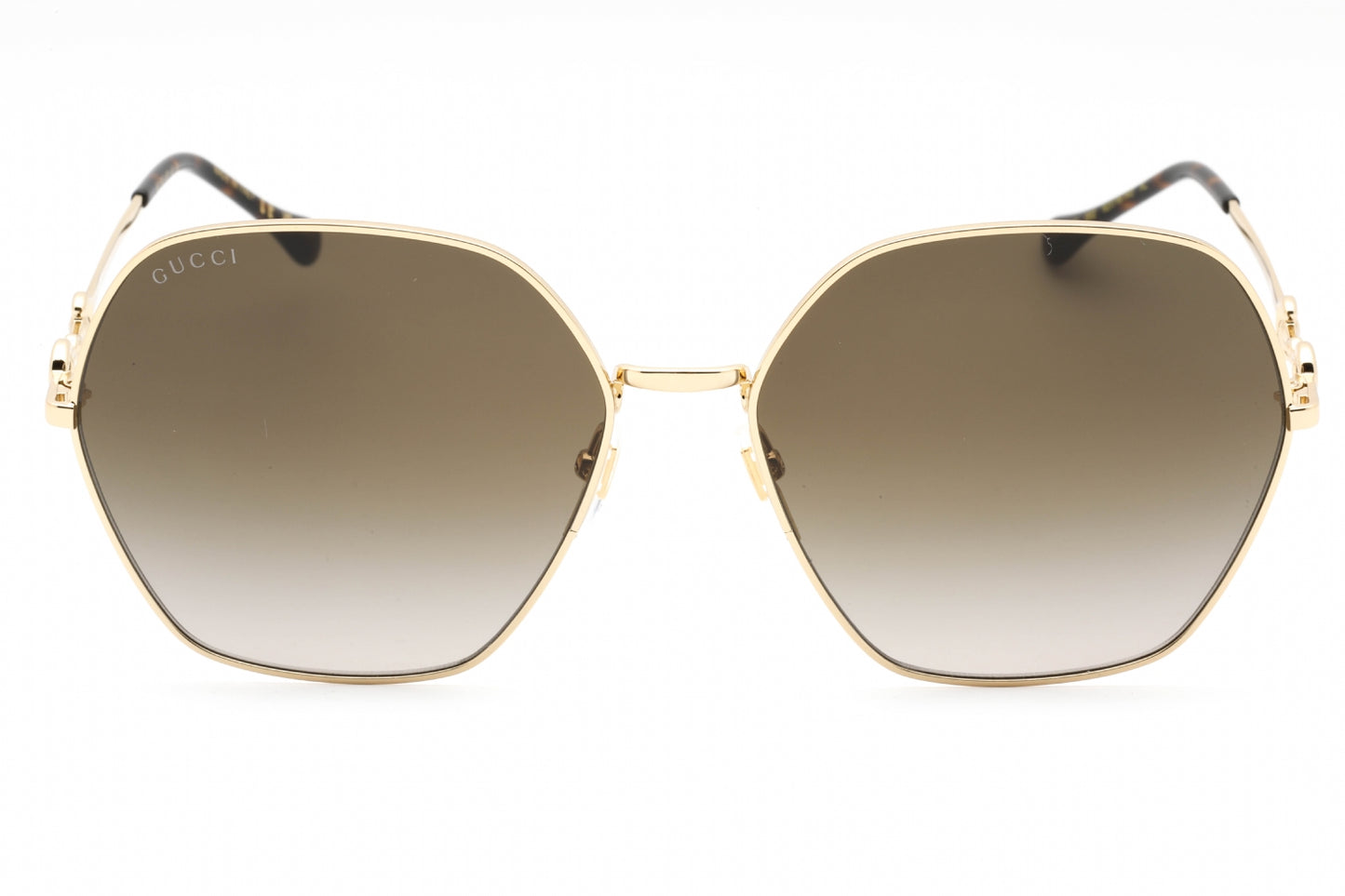 Gucci 1335s 02 Sunglasses Gold-Gold Size : 62