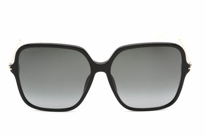 Gucci 1267s 01 Sunglasses Black Size : 60