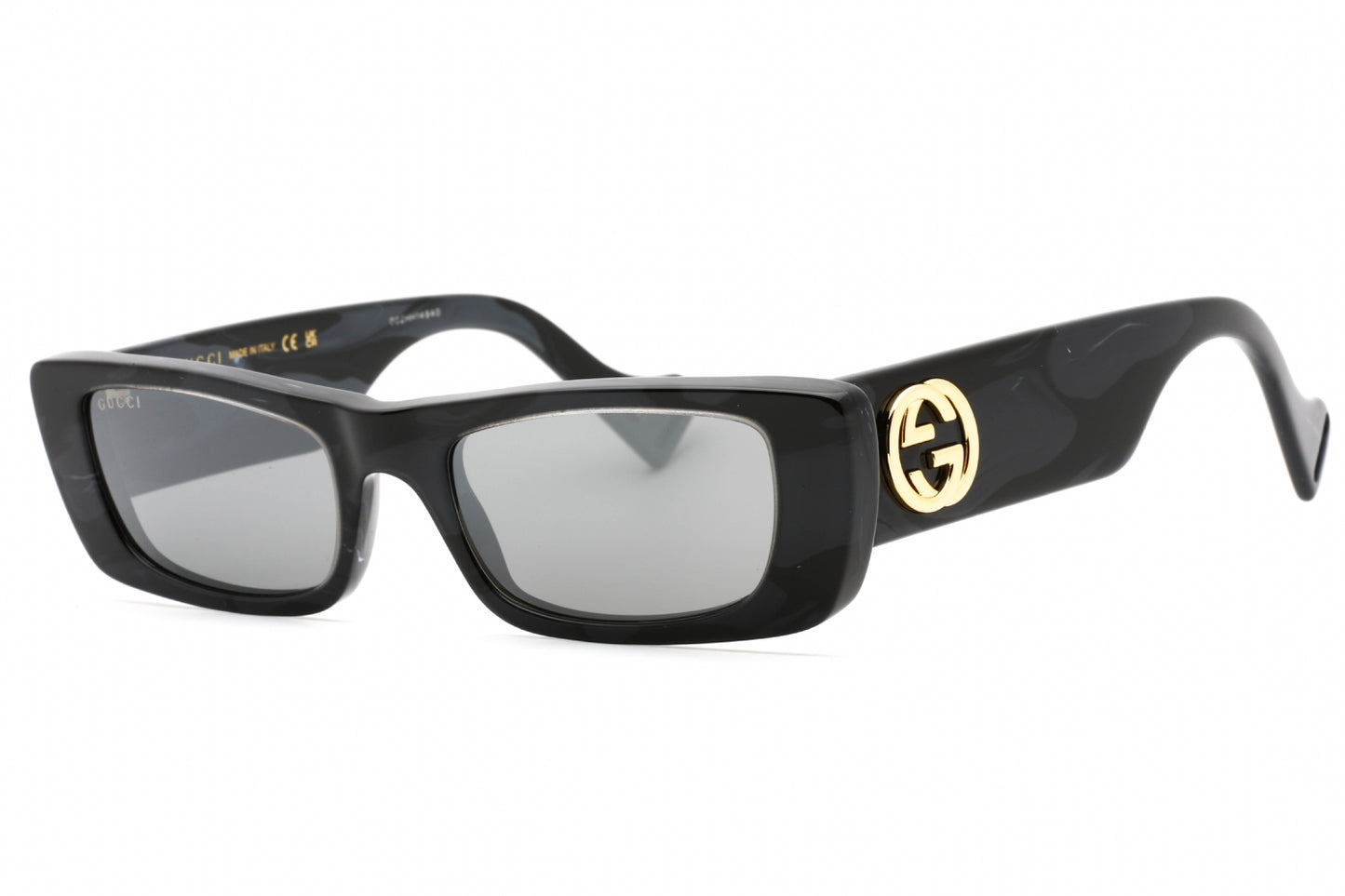 Gucci 0516s 13 Sunglasses Grey-Grey-Silver Size : 52