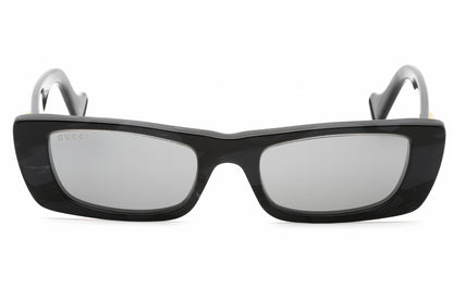 Gucci 0516s 13 Sunglasses Grey-Grey-Silver Size : 52