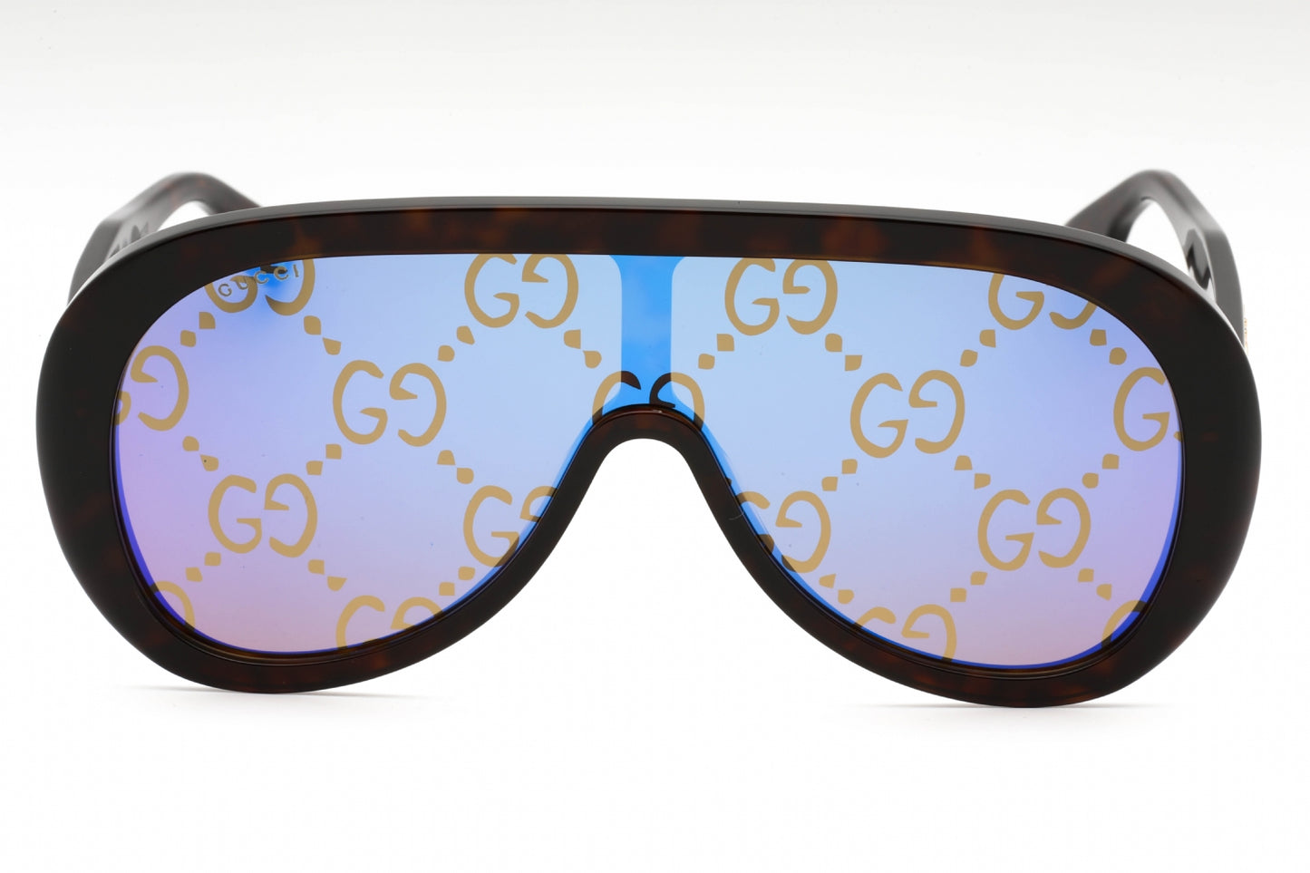 Gucci 1370s 02 Sunglasses Havana-Havana-Blue Size : 99