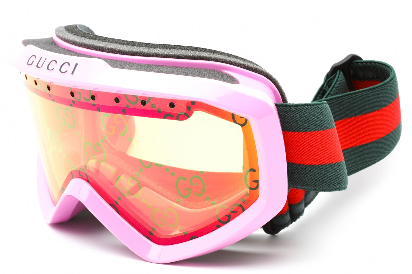 Gucci 1210s 04 Sunglasses Pink-Multicolor Size : 99