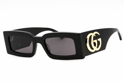 Gucci 1425s 01 Sunglasses Black-Black Size : 53