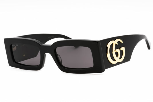 Gucci 1425s 01 Sunglasses Black-Black Size : 53
