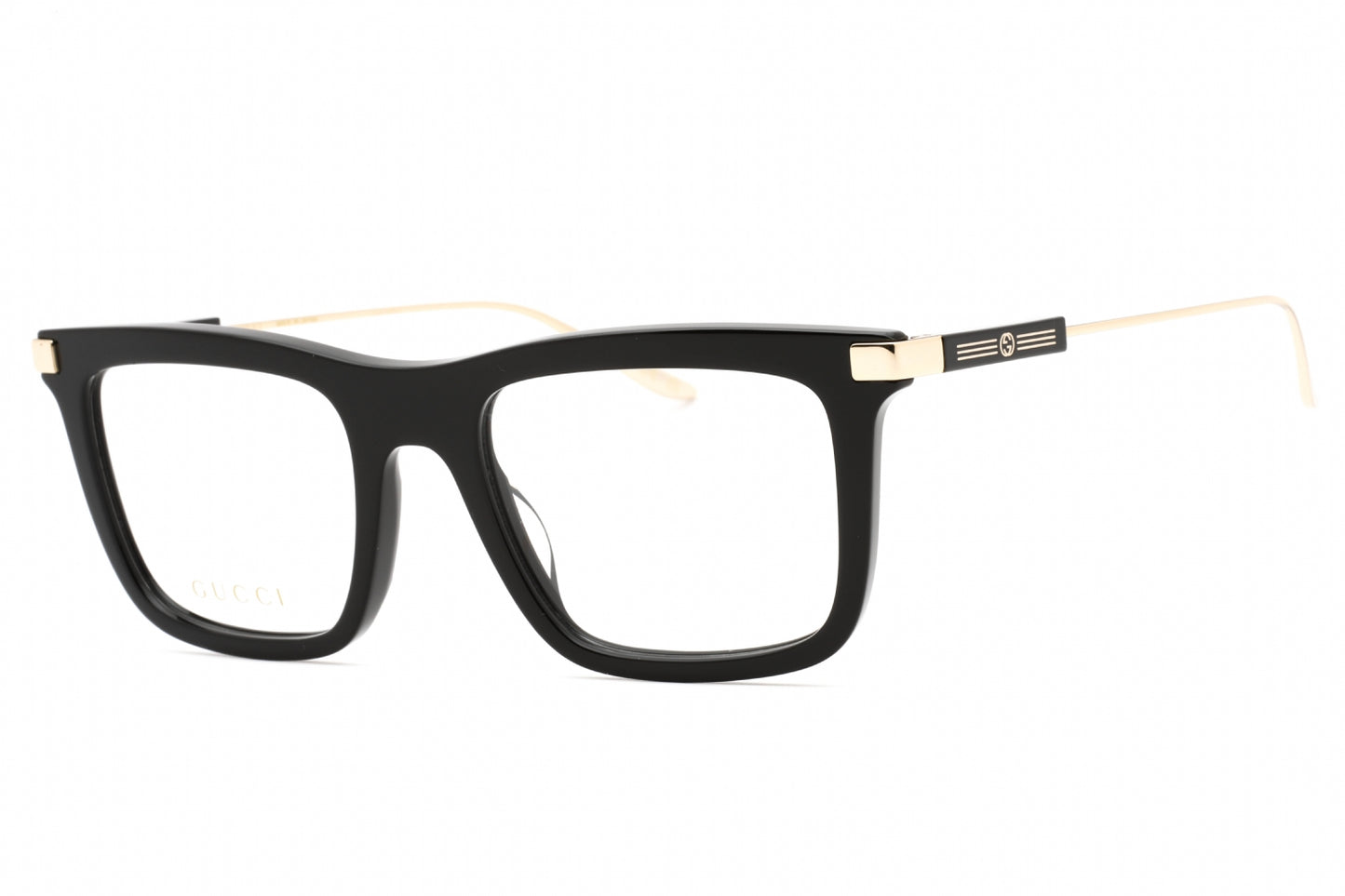 Gucci 1438o 01 Sunglasses Black-Gold Size : 53