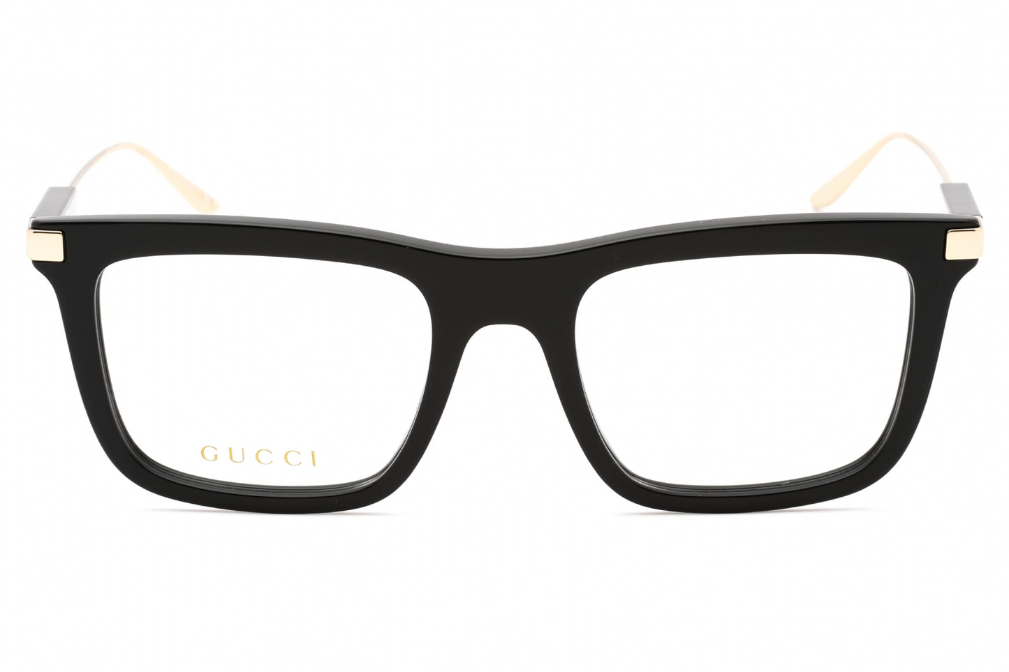 Gucci 1438o 01 Sunglasses Black-Gold Size : 53