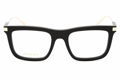 Gucci 1438o 01 Sunglasses Black-Gold Size : 53