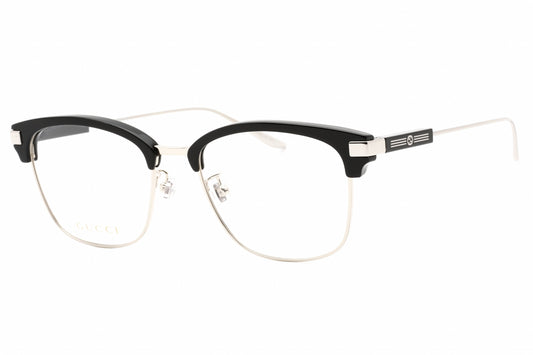 Gucci 1439ok 01 Sunglasses Black-Silver Size : 53